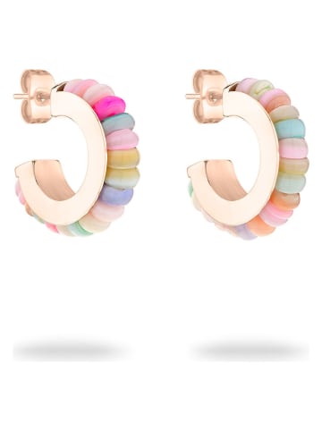 Tamaris Halbcreolen mit Ziersteinen