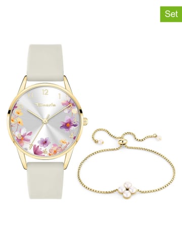 Tamaris 2tlg. Schmuckset: Quarzuhr und Armband