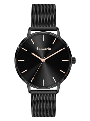 Tamaris Quarzuhr in Schwarz