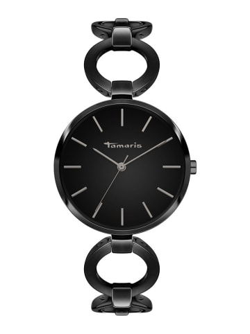 Tamaris Quarzuhr in Schwarz