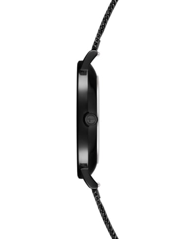 Tamaris Quarzuhr in Schwarz