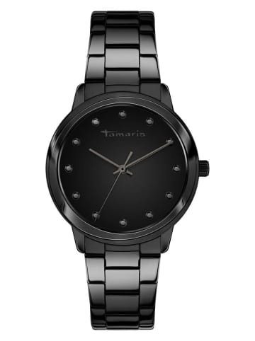 Tamaris Quarzuhr in Schwarz