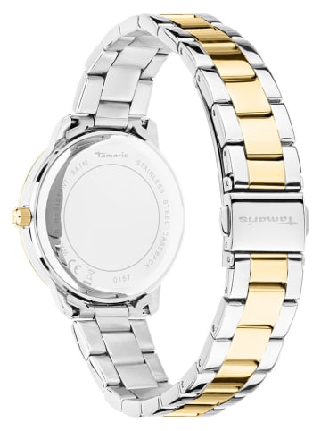 Tamaris Quarzuhr in Silber/ Gold