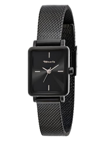 Tamaris Quarzuhr in Schwarz