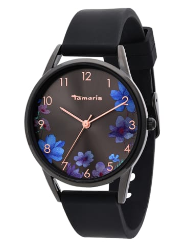 Tamaris Quarzuhr in Schwarz