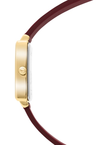 Tamaris Quarzuhr in Bordeaux/ Gold