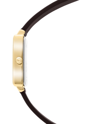 Tamaris Quarzuhr in Dunkelbraun/ Gold