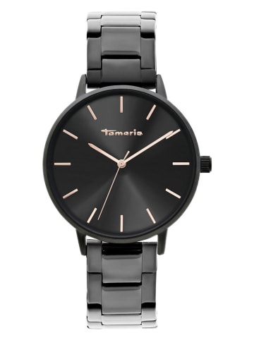Tamaris Quarzuhr in Schwarz