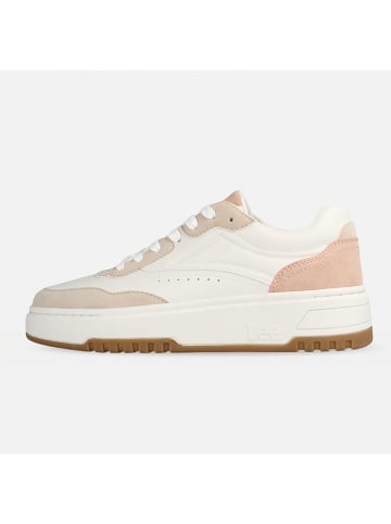 Lee Sneakers "Trixie" in Weiß/ Beige