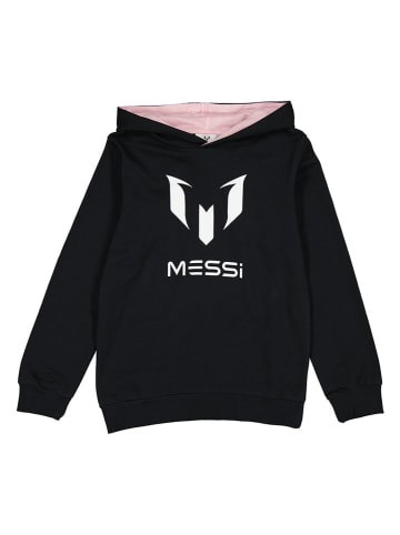 Messi Hoodie zwart/lichtroze