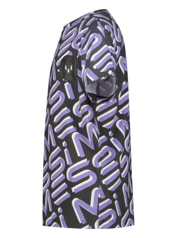 Messi Shirt in Anthrazit/ Lila