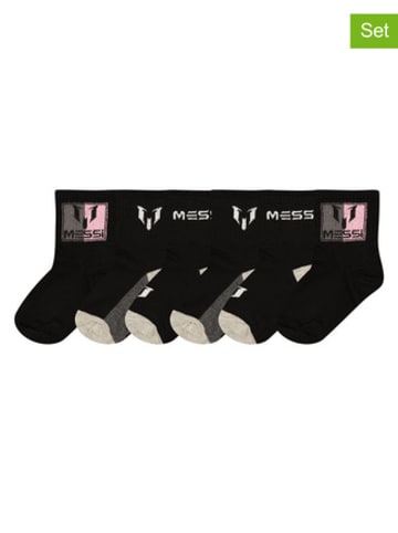 Messi 6-delige set: sokken wit