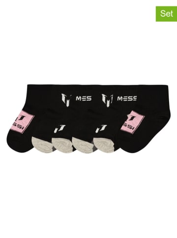 Messi 6er-Set: Socken in Schwarz