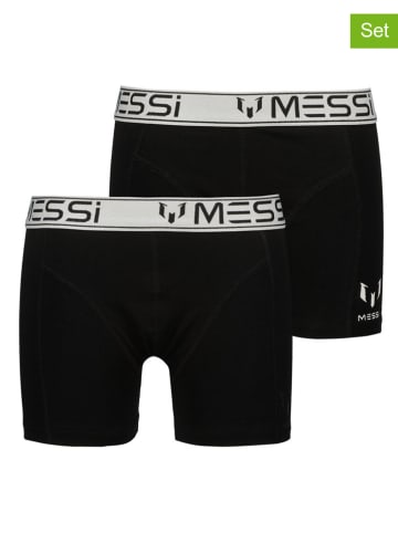 Messi 2er-Set: Boxershorts in Schwarz
