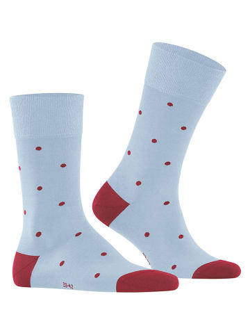 Falke Skarpety "Dot" w kolorze błękitno-czerwonym