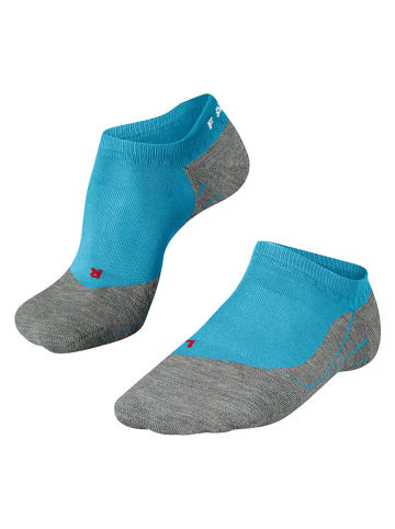 Falke Socken "RU4 Endurance" in Grau/ Türkis