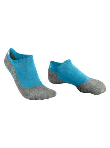 Falke Socken "RU4 Endurance" in Grau/ Türkis