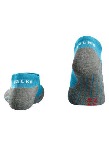 Falke Sokken "RU4 Endurance" grijs/turquoise
