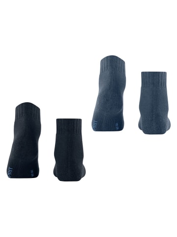 ESPRIT 2er-Set: Socken "Plush SSO" in Dunkelblau/ Blau