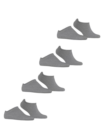 ESPRIT 4er-Set: Füßlinge "Active Basic" in Grau