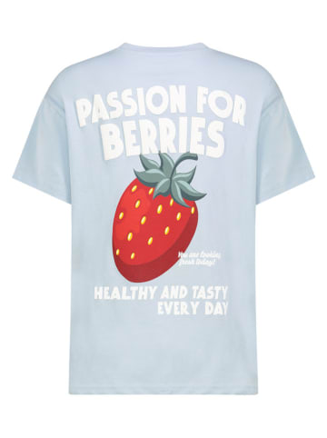 Sublevel Koszulka w kolorze błękitnym