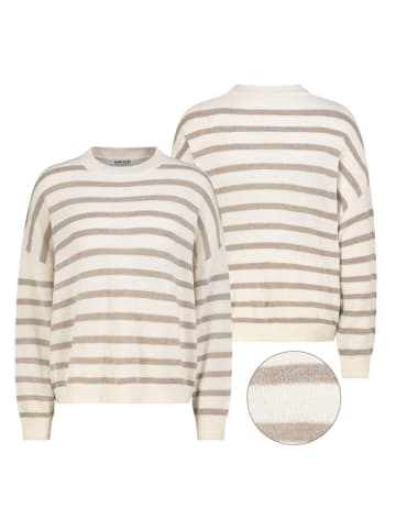 Sublevel Sweter w kolorze kremowym