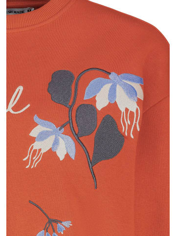 Sublevel Sweatshirt in Rotbraun