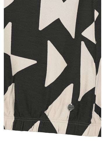 Sublevel Shirt in Schwarz/ Weiß