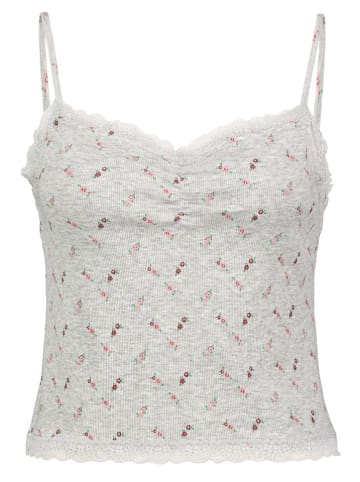 Sublevel Pyjama-Top in Hellgrau