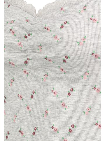 Sublevel Top piżamowy w kolorze jasnoszarym