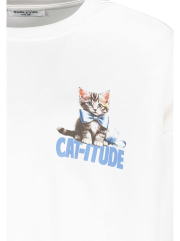 Sublevel Sweatshirt in Weiß