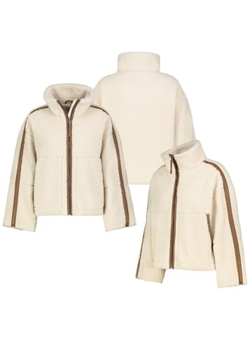 Sublevel Teddyjacke in Creme/ Camel