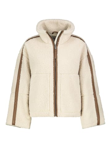 Sublevel Teddyjacke in Creme/ Camel