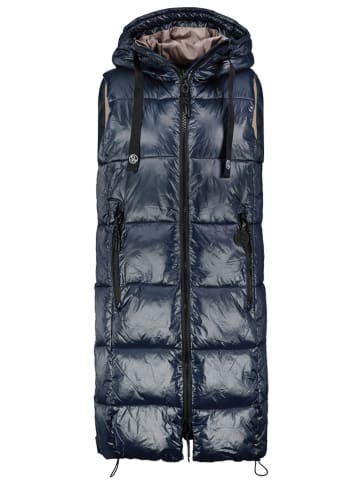 Sublevel Doorgestikte bodywarmer donkerblauw