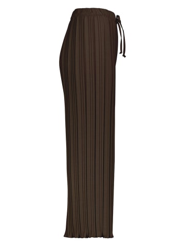 Sublevel Plissébroek in Dunkelgraun