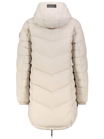 Sublevel Doorgestikte mantel crème