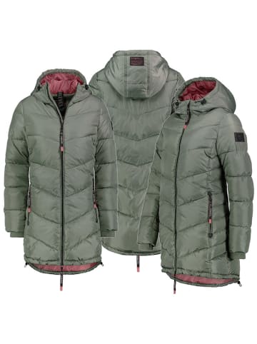 Sublevel Płaszcz pikowany w kolorze zielonym