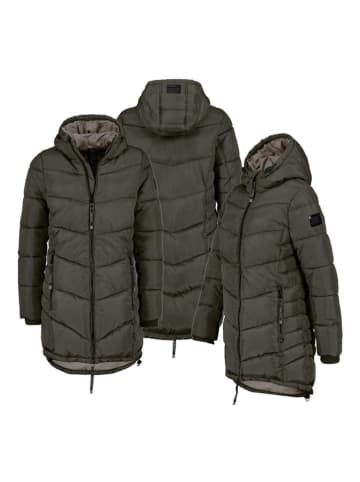 Sublevel Płaszcz pikowany w kolorze ciemnozielonym