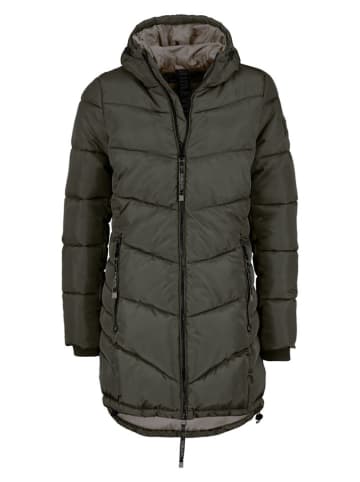 Sublevel Steppmantel in Dunkelgrün