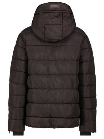 Sublevel Doorgestikte jas donkerbruin