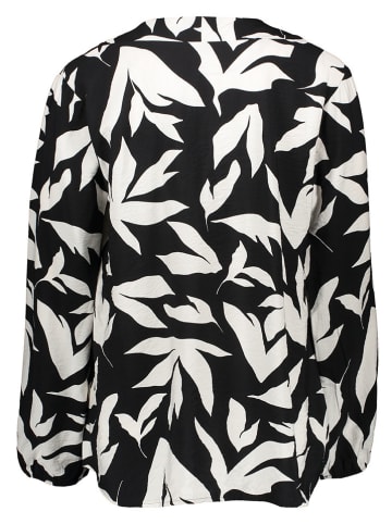 Sublevel Bluse in Schwarz/ Weiß