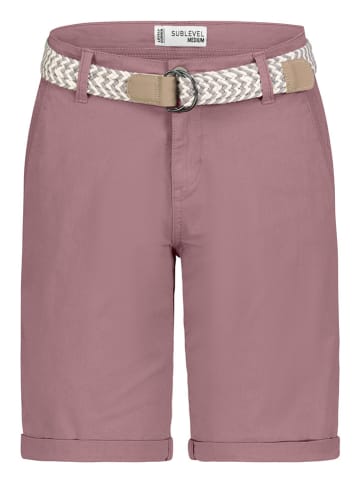 Sublevel Bermudy w kolorze szaroróżowym