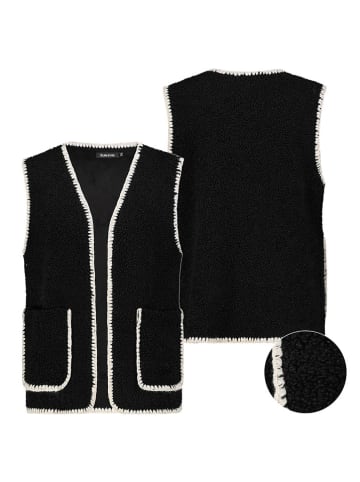 Sublevel Kamizelka pluszowa w kolorze czarnym