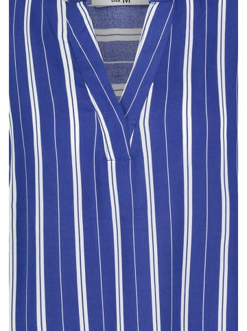 Sublevel Blouse blauw/wit