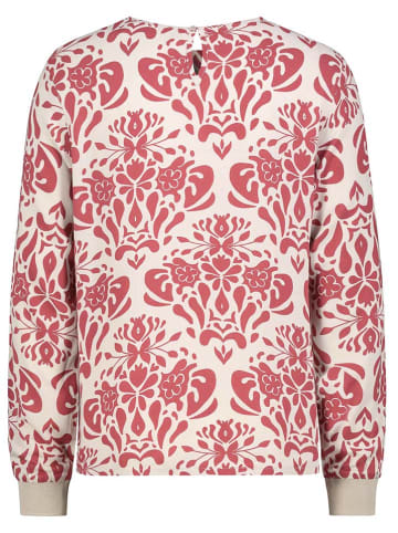 Sublevel Bluzka w kolorze kremowo-jagodowym