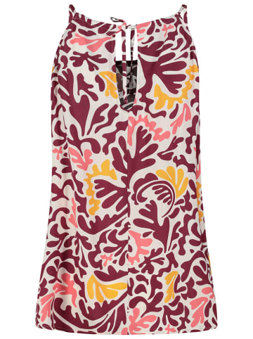 Sublevel Top bordeaux/wit