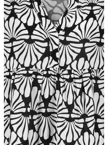 Sublevel Kleid in Schwarz/ Weiß