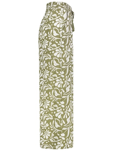 Sublevel Spodnie w kolorze oliwkowo-białym