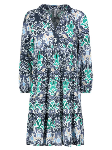 Sublevel Kleid in Dunkelblau/ Türkis