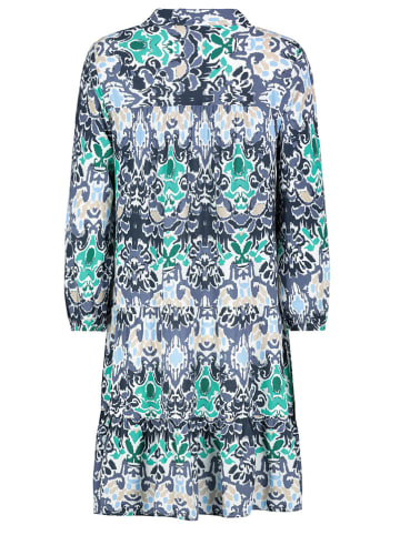 Sublevel Jurk donkerblauw/turquoise